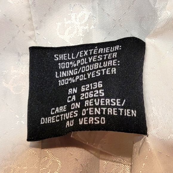 Fancy Guess Zebra pattern print Raincoat Trench Coat Jacket size M - Picture 8 of 14